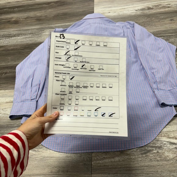 Polo Ralph Lauren Dress Shirt Regent Plaid Mens 15.5 32/33 Medium Classic Fit - Picture 8 of 8